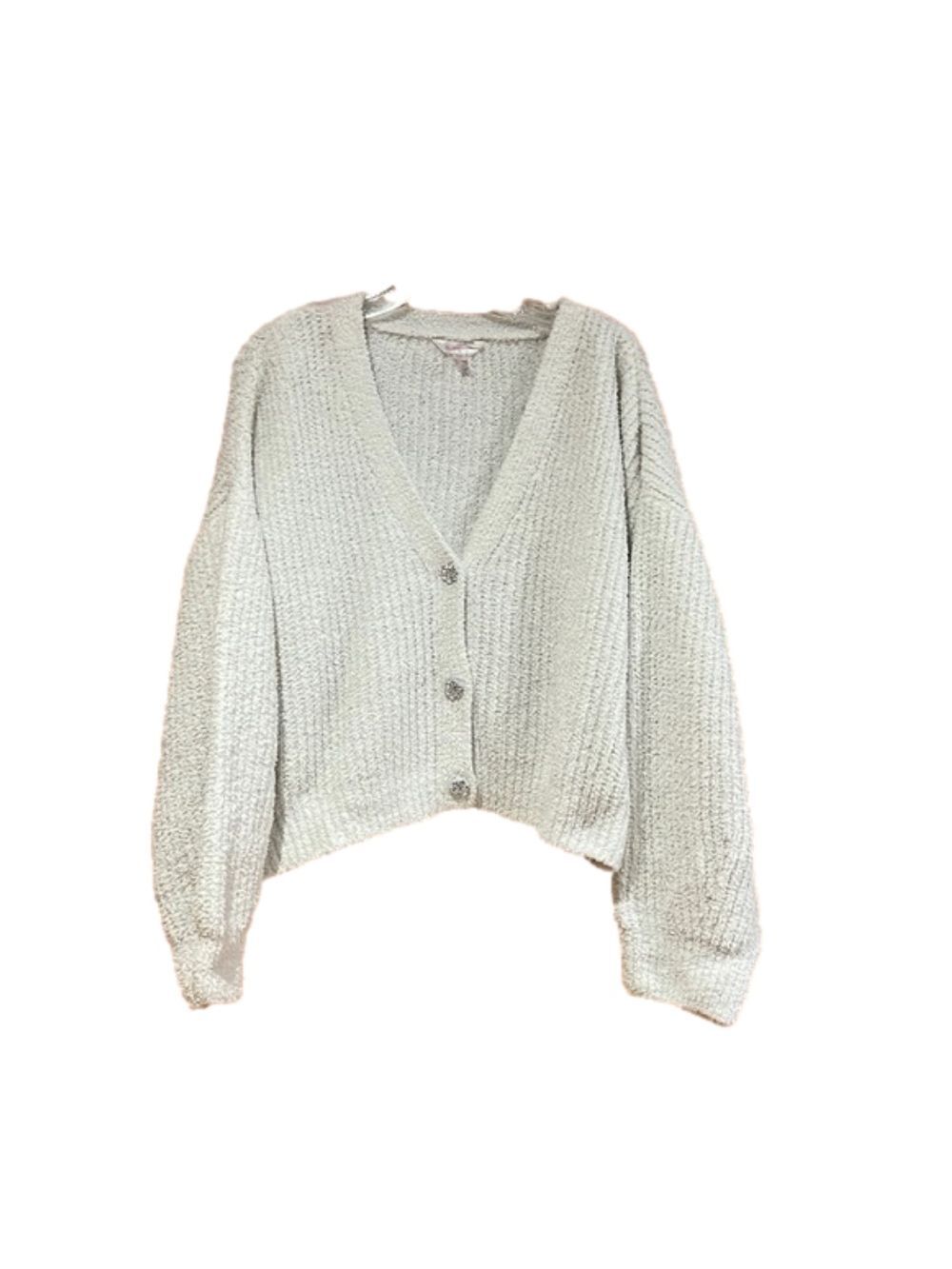No Boundaries Cardigan Rhinestone Buttons XXL